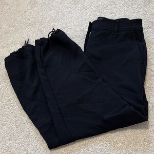 Aritzia Wilfred Project Cargo Pants High-Rise Crepe 28" Black Sz4